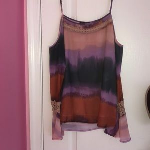 Cold Shoulder tank top